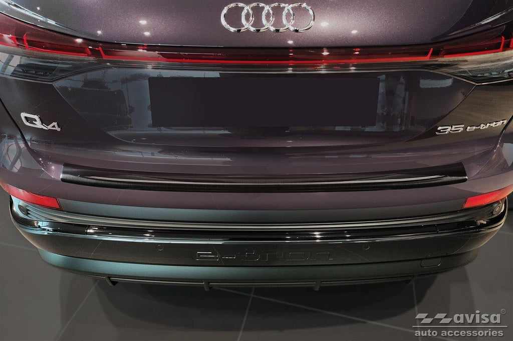 Rear bumper cover, dark, Q4 E-tron