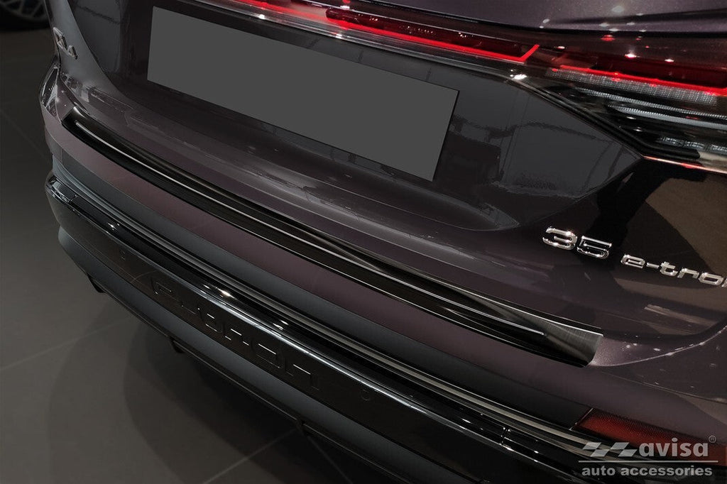 Rear bumper cover, dark, Q4 E-tron